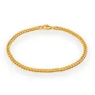 IX Studios Curb Bracelet Goldplated Silver DMVGD110GD