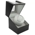 Mulhouse Watch Winder 1 Watch Black Leather KXD0539