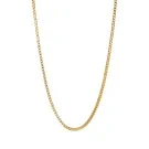 Captena Box Square 3 mm Necklace Stainless Steel DU10051