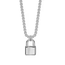 Captena Box Lock 3 mm Necklace Stainless Steel DU10056