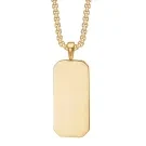 Captena Dogtag Necklace Stainless Steel DU10059