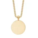 Captena Round Necklace Stainless Steel DU10062