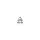 Ania Haie Triple Ball Barbell Earring Single Silver E035-03H