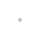 Ania Haie Sparkle Flower Barbell Earring Single Goldplated Silver E035-10G