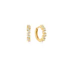 Ania Haie Sparkle Cluster Earrings Goldplated Silver E047-09G