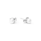 Gaura Natural Pearls Pearl Earrings Silver EFB05-N