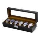 Ditur Watch Box 6 Watches Black Wood DIT0000246