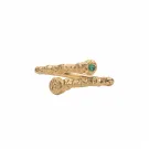 IX Studios Crunchy Nature Ring Goldplated Silver DMN0315GDGR