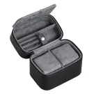 Mulhouse Watch Box 2 Watches Black Leather KXD0982