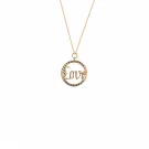 IX Studios Love Pendant Goldplated Silver DMM0310GD
