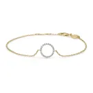 Mads Z Diamond Halo Bracelet Gold 0,12 ct. 1551024