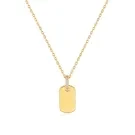Ania Haie Glam Rock Necklace Goldplated Silver N037-02G