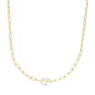 Ania Haie Pearl Power Necklace Goldplated Silver N043-05G