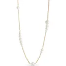 Enamel Carmen Necklace Goldplated Silver N117G