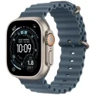 Apple Watch Ultra 3 GPS + Cellular 49mm Natural Titanium Anchor Blue Ocean Band MEWH4