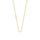 Julie Sandlau Anchor Chain Necklace Goldplated Silver NL549-45