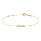 PDPAOLA Rainbow Bracelet Goldplated Stainless Steel PU01-788-U