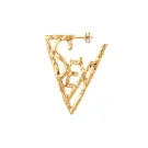 Jane Kønig Sex Earring Single Goldplated Silver SE-SS23-G