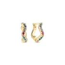Sif Jakobs Ellera Waves Pianura Grande Earrings Goldplated Silver SJ-E3869-XCZ-YG