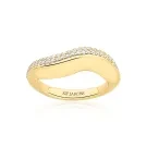 Sif Jakobs GLORENZA Ring Goldplated Silver SJ-R2483-CZ-YG