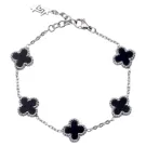 SKØR Clove Black Bracelet Stainless Steel SK0034