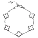 SKØR Clove White Bracelet Stainless Steel SK0035