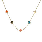 SKØR Clove Multi Necklace Goldplated Stainless Steel SK0082