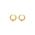 IX Studios IX Soul Earrings Goldplated Silver DMB0368GD-PAIR