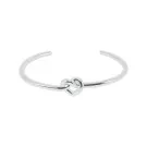 Jane Kønig Tied Heart Armring Bracelet Silver THA-AW25-S