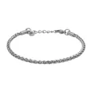 Tom Morris Wheat Chain Bracelet Stainless Steel TM00016