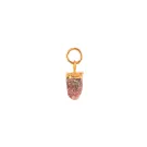 House of Vincent Birth Stone October Pendant Goldplated Brass VJ076-LPG-OP