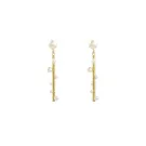 House of Vincent Venus Monument Earrings Goldplated Silver VJ129-UEG