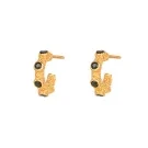 House of Vincent Isle Haze Earrings Goldplated Silver VJ225-UEG
