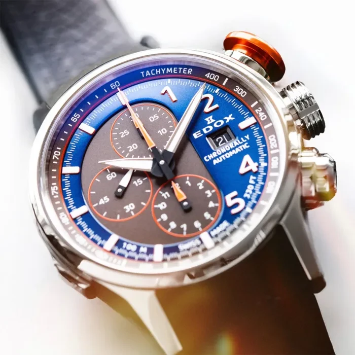 Edox Chronorally Chronograph Automatic 01129-TOCA-BUGO