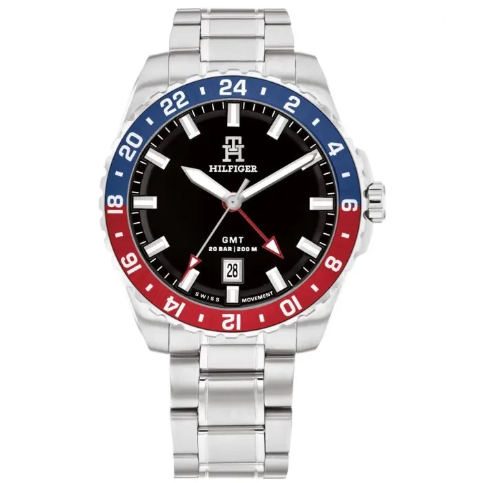   TH85 SWISS GMT 1792130 稼働 Tommy Hilfiger TH85 GMT 1792131 - Ditur