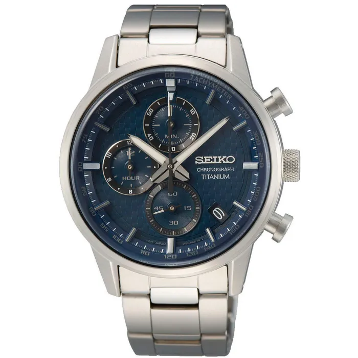 Seiko Chronograph Titanium SSB387P1 - Ditur