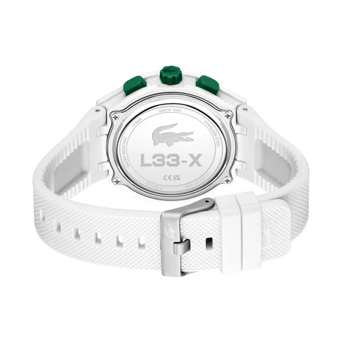 LACOSTE L33-X ホワイト Lacoste LC33 2011364 - Ditur