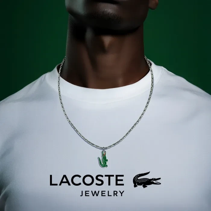 Lacoste Arthor Necklace 316L Stainless Steel 2040228 - Ditur