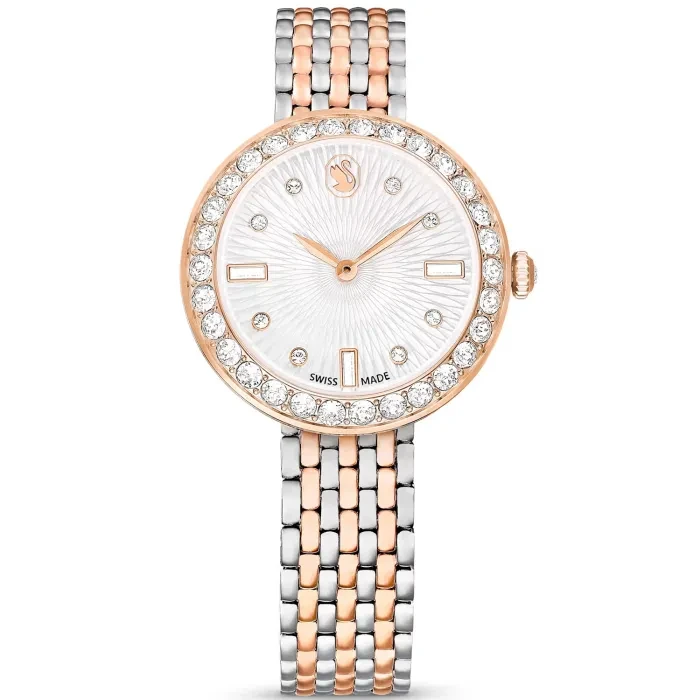 SWAROVSKI レディース 腕時計 ローズゴールド Swarovski Matrix Tennis 5672971