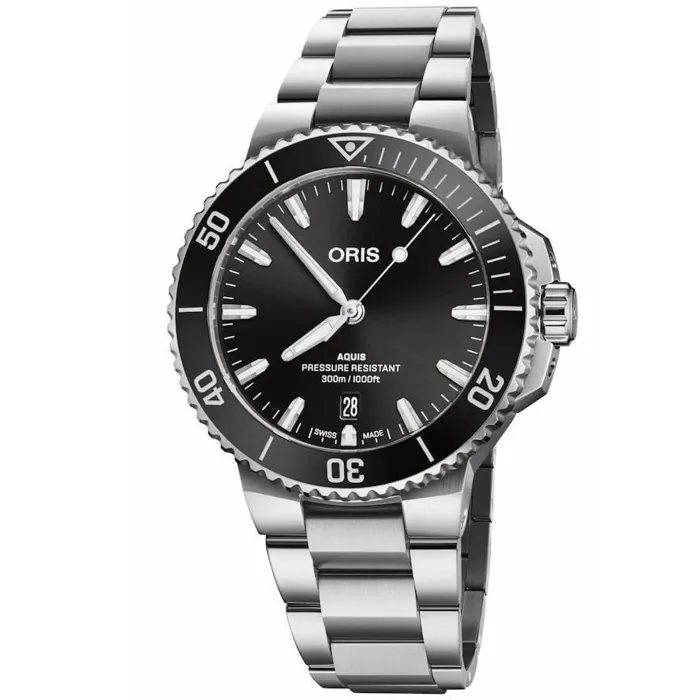 ORIS Aquis Date 41,5mm 73377874154MB - Ditur