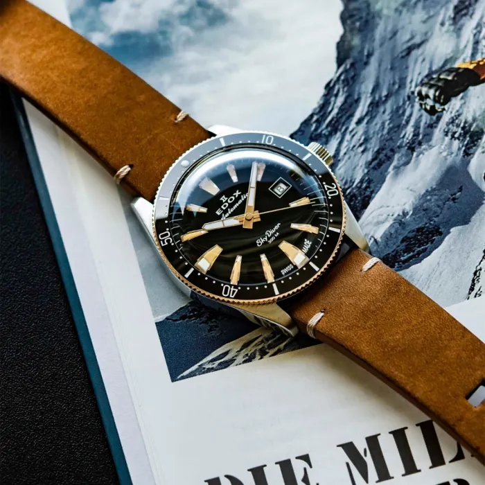 Edox Skydiver Limited Edition 80126-357RNM-NIRB - Ditur