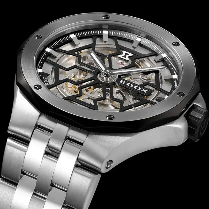 Edox Delfin The Original Mecano Automatic 85303-3NM-NBG - Di