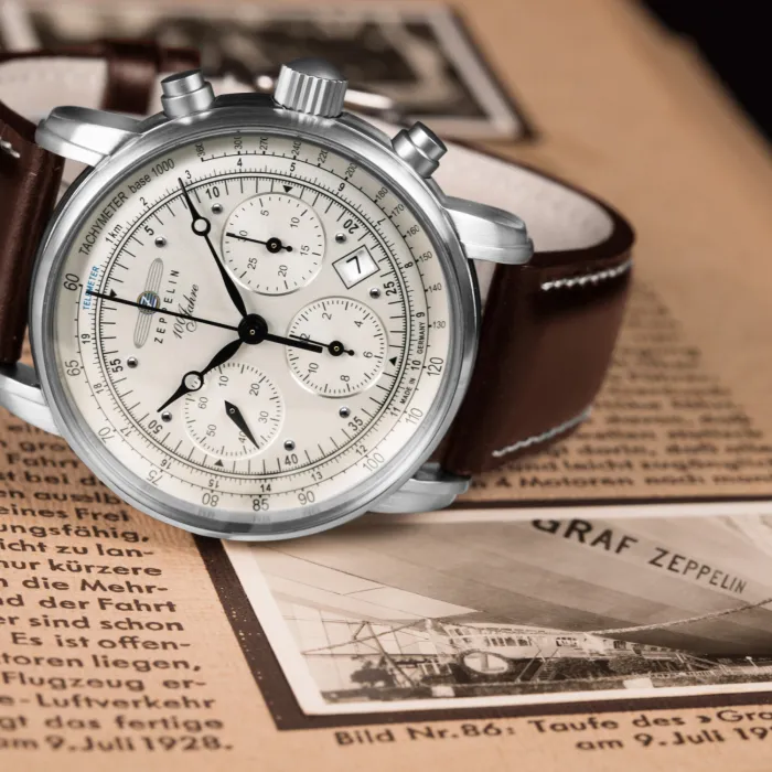 【希少】ZEPPELIN 100周年記念モデル Zeppelin 100 Year Automatic Swiss Made 86181 - Ditur