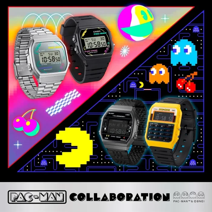 Casio Vintage Pac-Man A168WEPC-7AER - Ditur