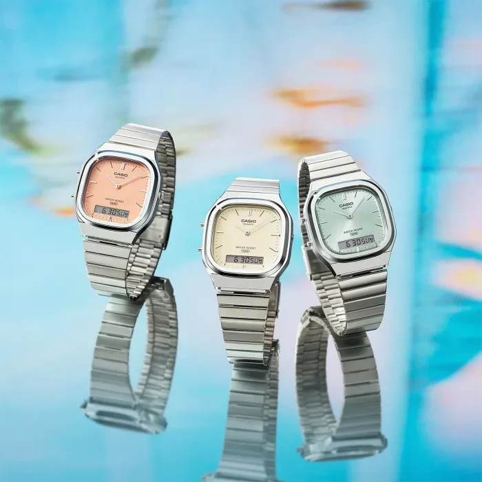 CASIO AQ-240E 腕時計 デジタル アナログ Casio Vintage AQ-240E-2AEF - Ditur