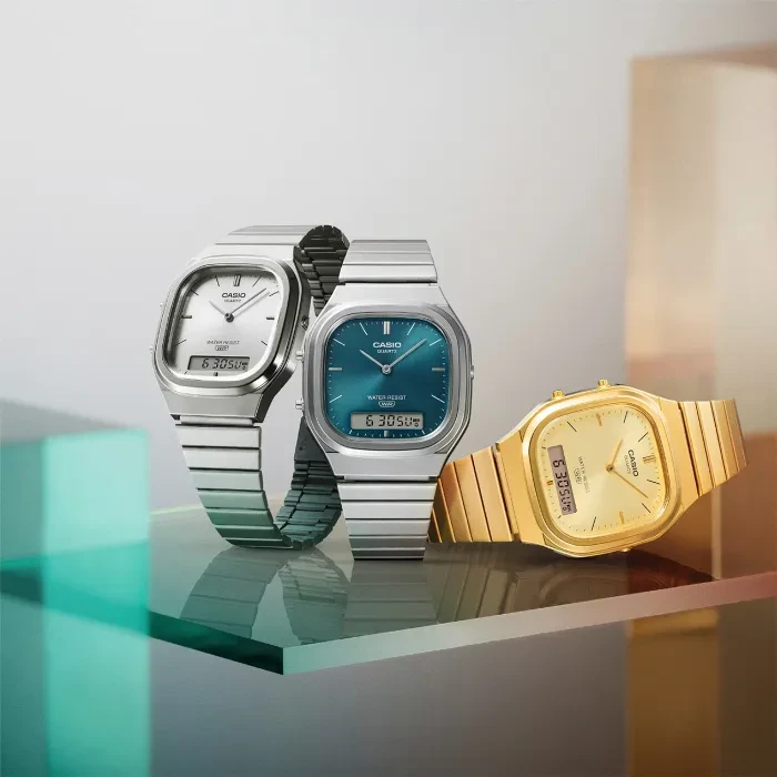 【◇◆raira◆◇様 直接引取り】人気のホワイト♪CASIO AP270 Casio Vintage AQ-240E-7AEF - Ditur