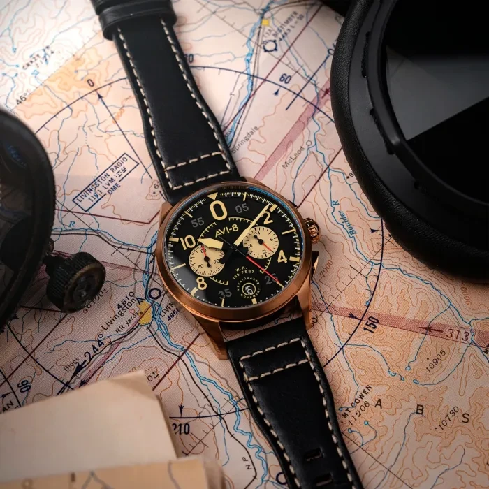Avi-8 Spitfire Lock Chronograph AV-4089-07