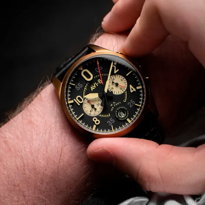 Avi-8 Spitfire Lock Chronograph AV-4089-07