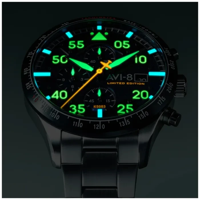 AVI-8 Hawker Hurricane 90th Anniversary Chronograph AV-4130-