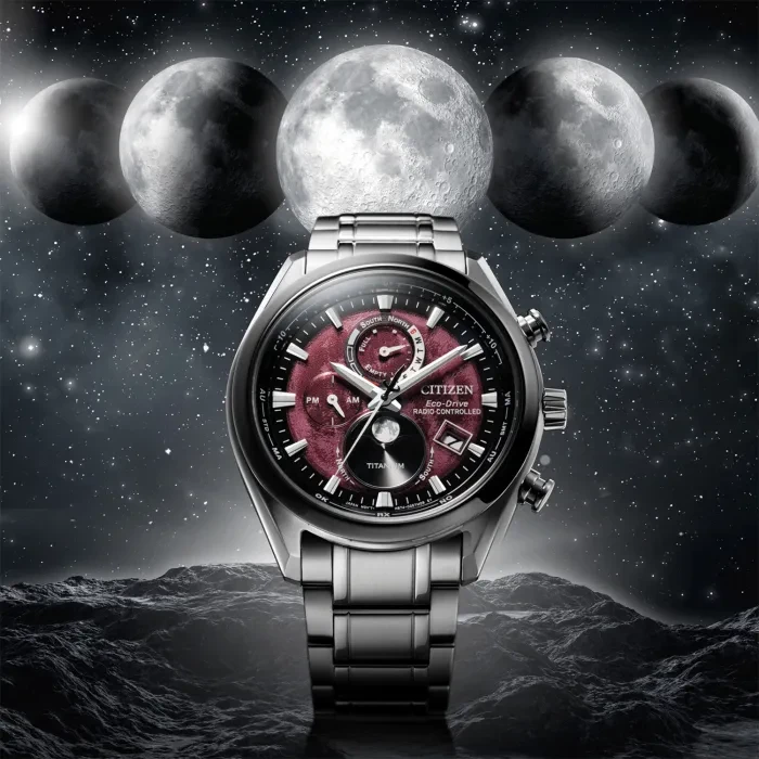 Citizen Tsuki-Yomi Eco-Drive Moonphase BY1018-80X - Ditur